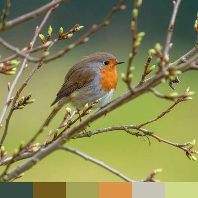 Robin color palette