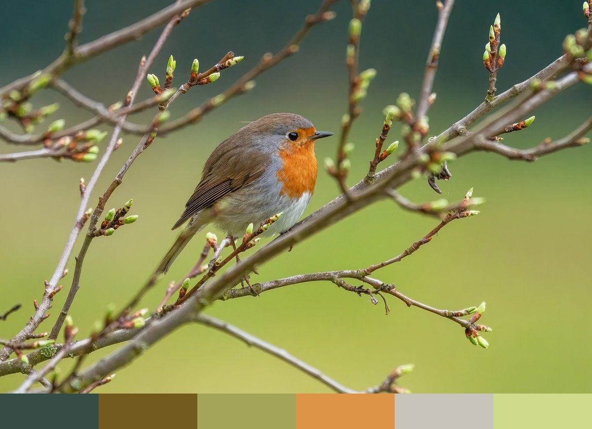 Robin color palette