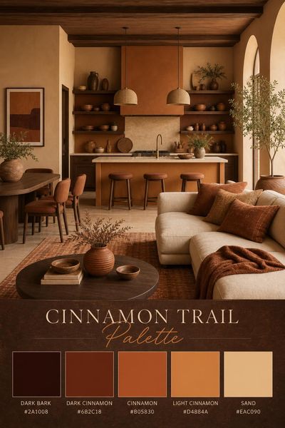 Cinnamon Trail Palette