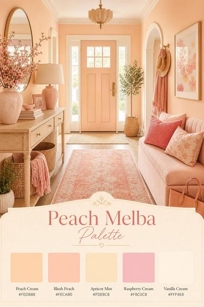 Peach Melba Palette