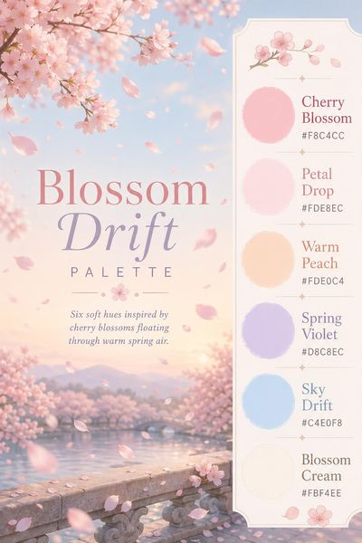 Blossom Drift Palette