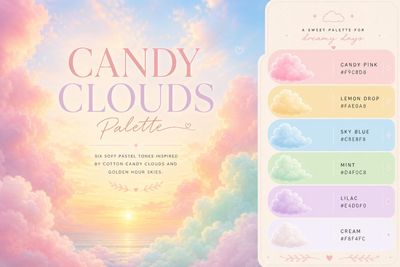 Candy Clouds Palette