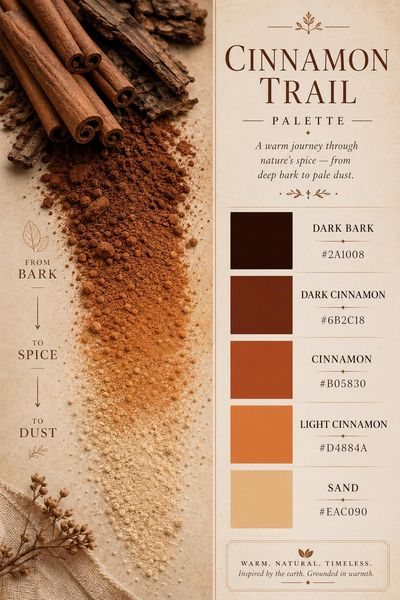 Cinnamon Trail Palette