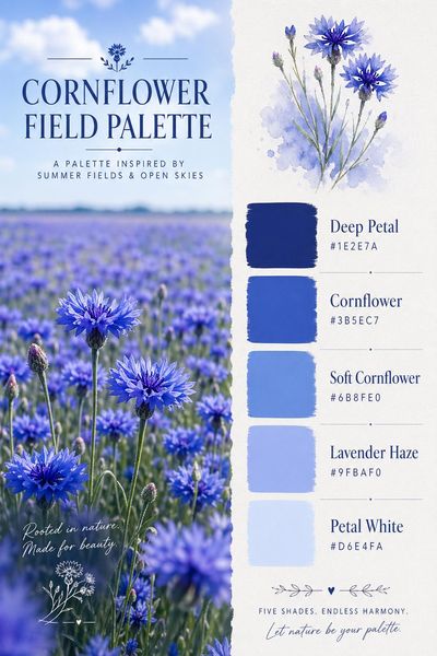 Cornflower Field Palette