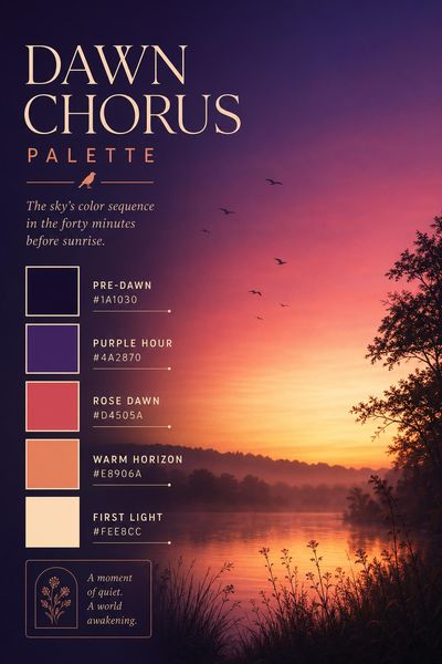 Dawn Chorus Palette
