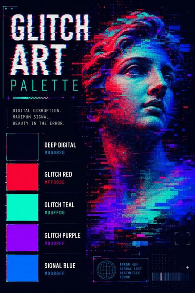 Glitch Art Palette