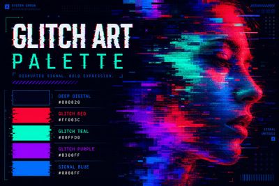 Glitch Art Palette