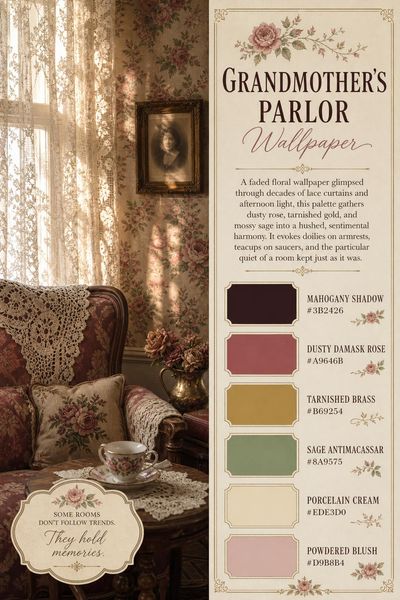 Grandmother's Parlor Wallpaper