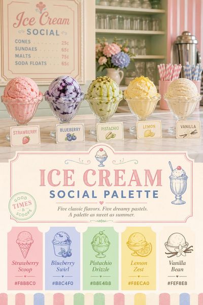 Ice Cream Social Palette