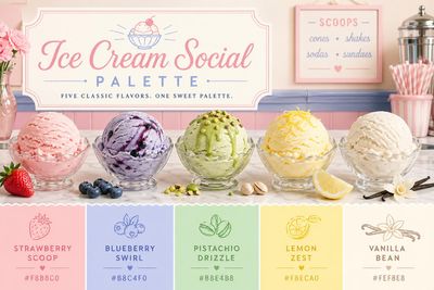 Ice Cream Social Palette