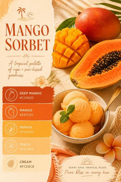 Mango Sorbet