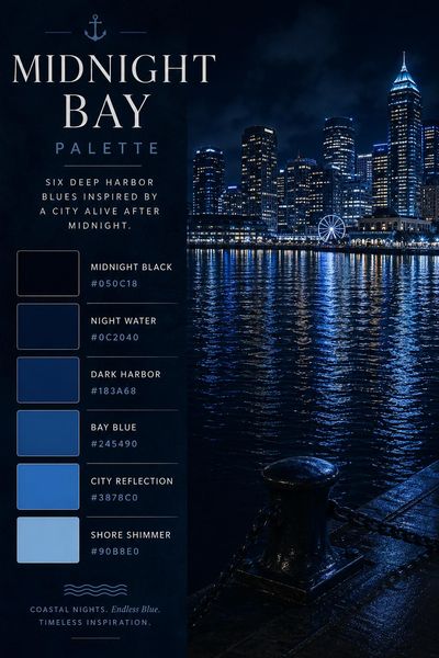 Midnight Bay Palette