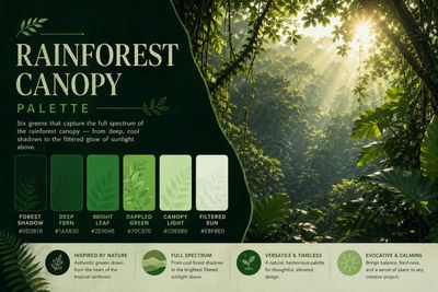 Rainforest Canopy Palette