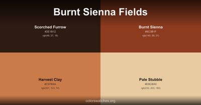Burnt Sienna Fields