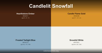 Candlelit Snowfall