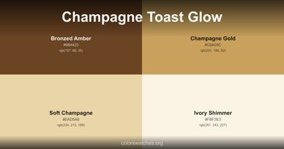 Champagne Toast Glow