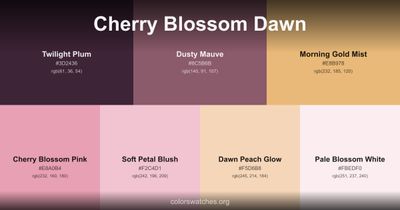 Cherry Blossom Dawn