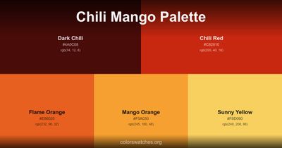 Chili Mango Palette