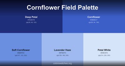 Cornflower Field Palette