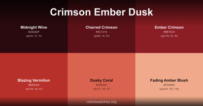 Crimson Ember Dusk
