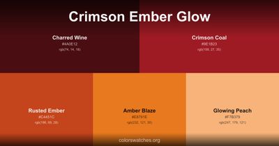 Crimson Ember Glow