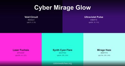 Cyber Mirage Glow