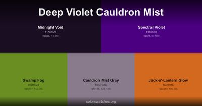 Deep Violet Cauldron Mist