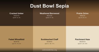 Dust Bowl Sepia