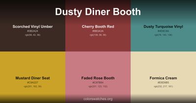 Dusty Diner Booth