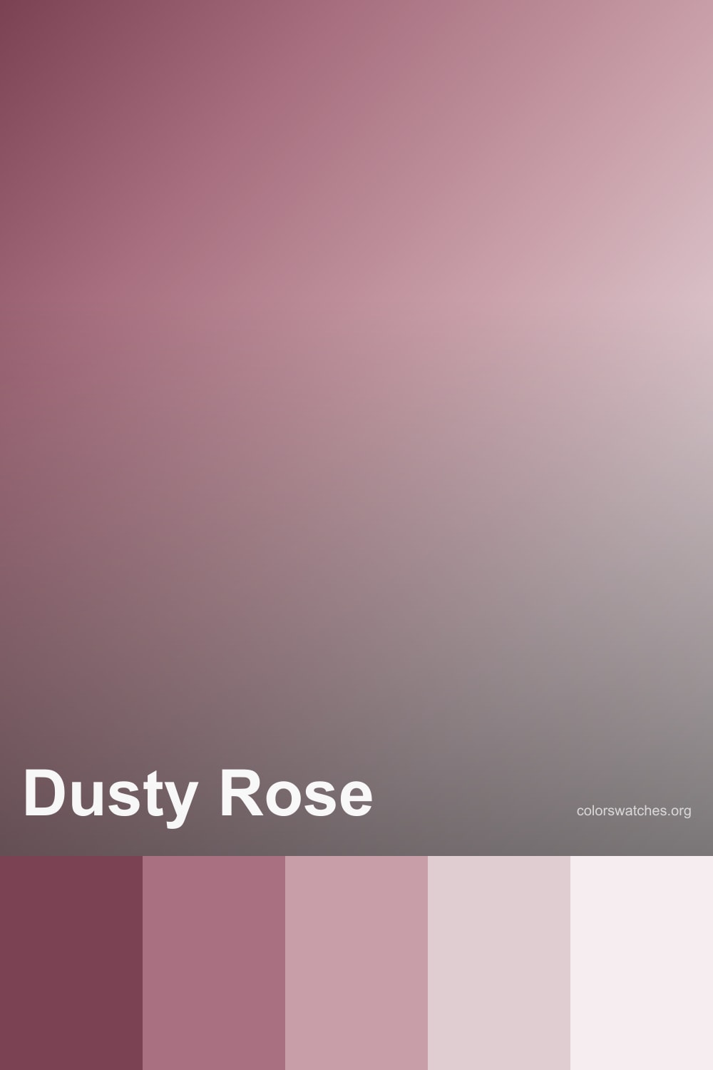 Divine Rose Color Dusty Rose Color Palette — Vintage Pink, Muted Blush, and Soft Rose Hex ...