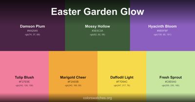 Easter Garden Glow