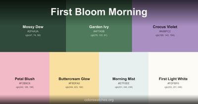 First Bloom Morning