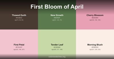 First Bloom of April