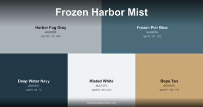 Frozen Harbor Mist