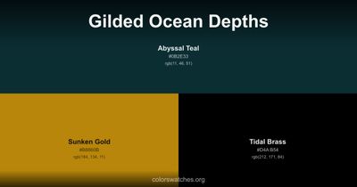 Gilded Ocean Depths