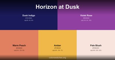 Horizon at Dusk