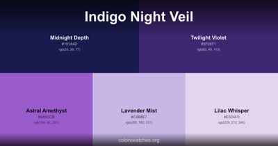 Indigo Night Veil