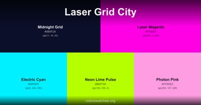 Laser Grid City