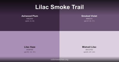Lilac Smoke Trail