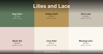 Lilies and Lace