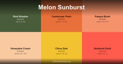 Melon Sunburst