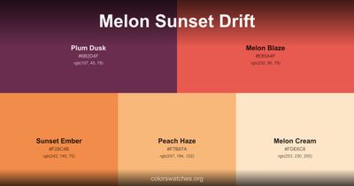 Melon Sunset Drift