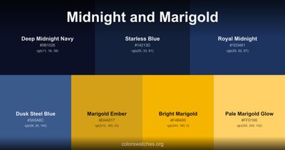 Midnight and Marigold