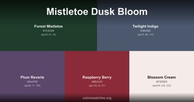 Mistletoe Dusk Bloom
