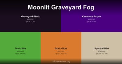 Moonlit Graveyard Fog