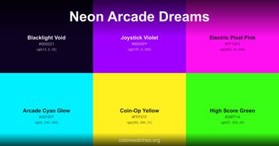 Neon Arcade Dreams