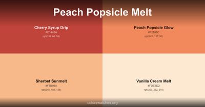 Peach Popsicle Melt