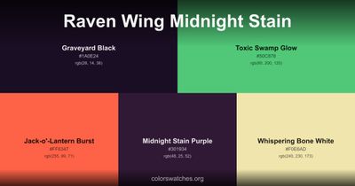 Raven Wing Midnight Stain