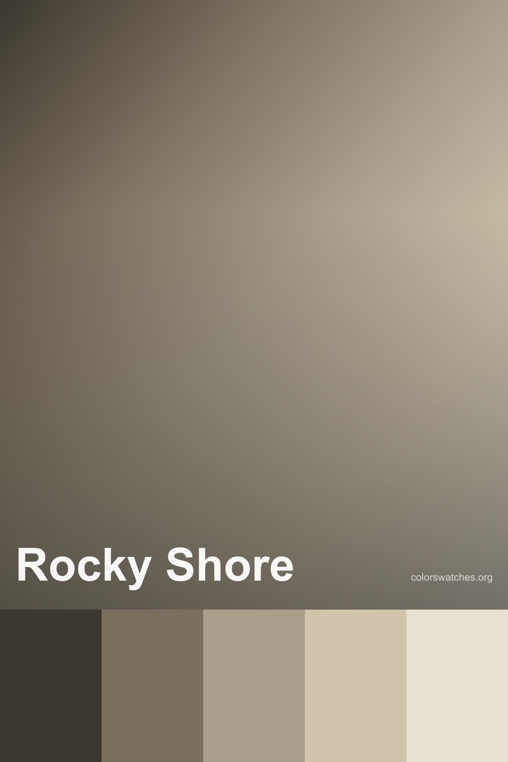 Shore Color Rocky Shore Color Palette — Wet Stone, Driftwood, Pebble, Sand, and Sea ...