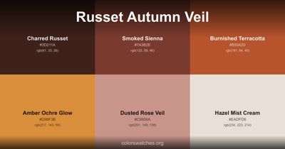Russet Autumn Veil